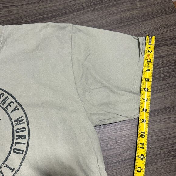 The Original Walt Disney World Men Olive Graphic Vacation T-Shirt Size XL - Picture 6 of 10